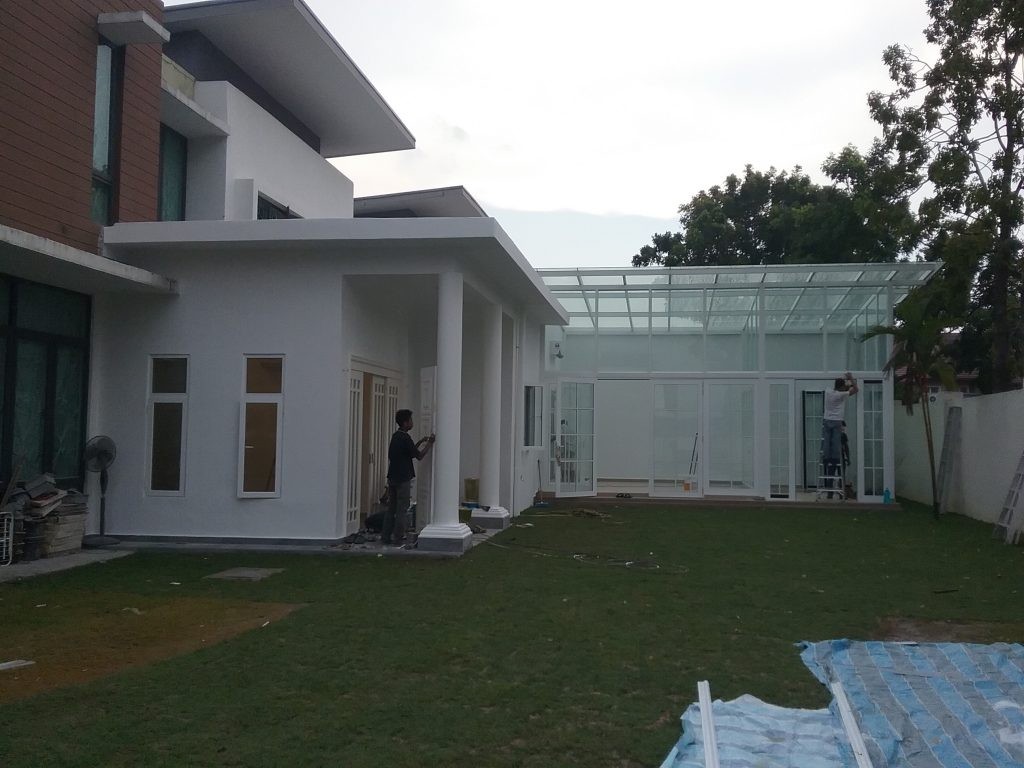 Tempered Glass House Extension