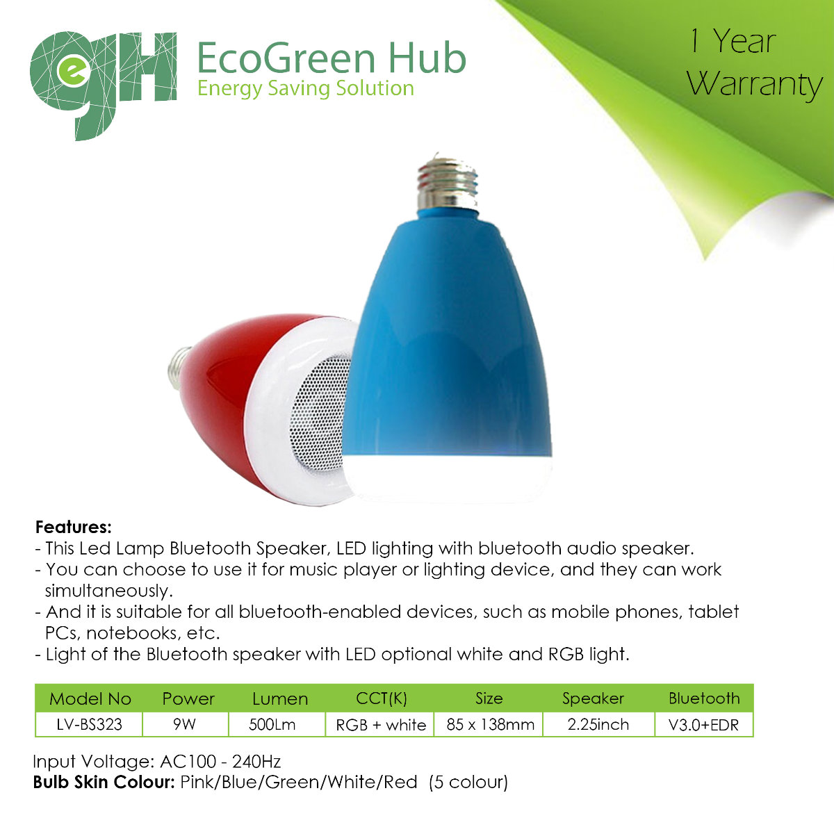 LED Smart Bulb