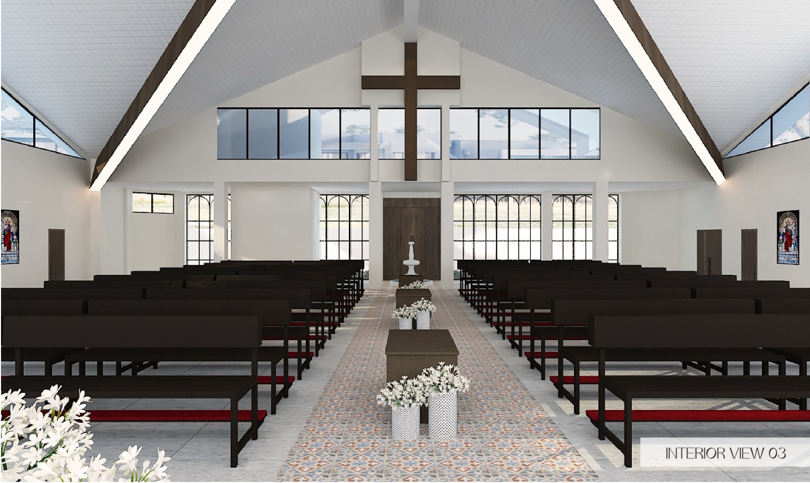 3D Drawing - Johor Bahru (Cathedral Of The Sacred Heart Of Jesus, Johor Bahru)