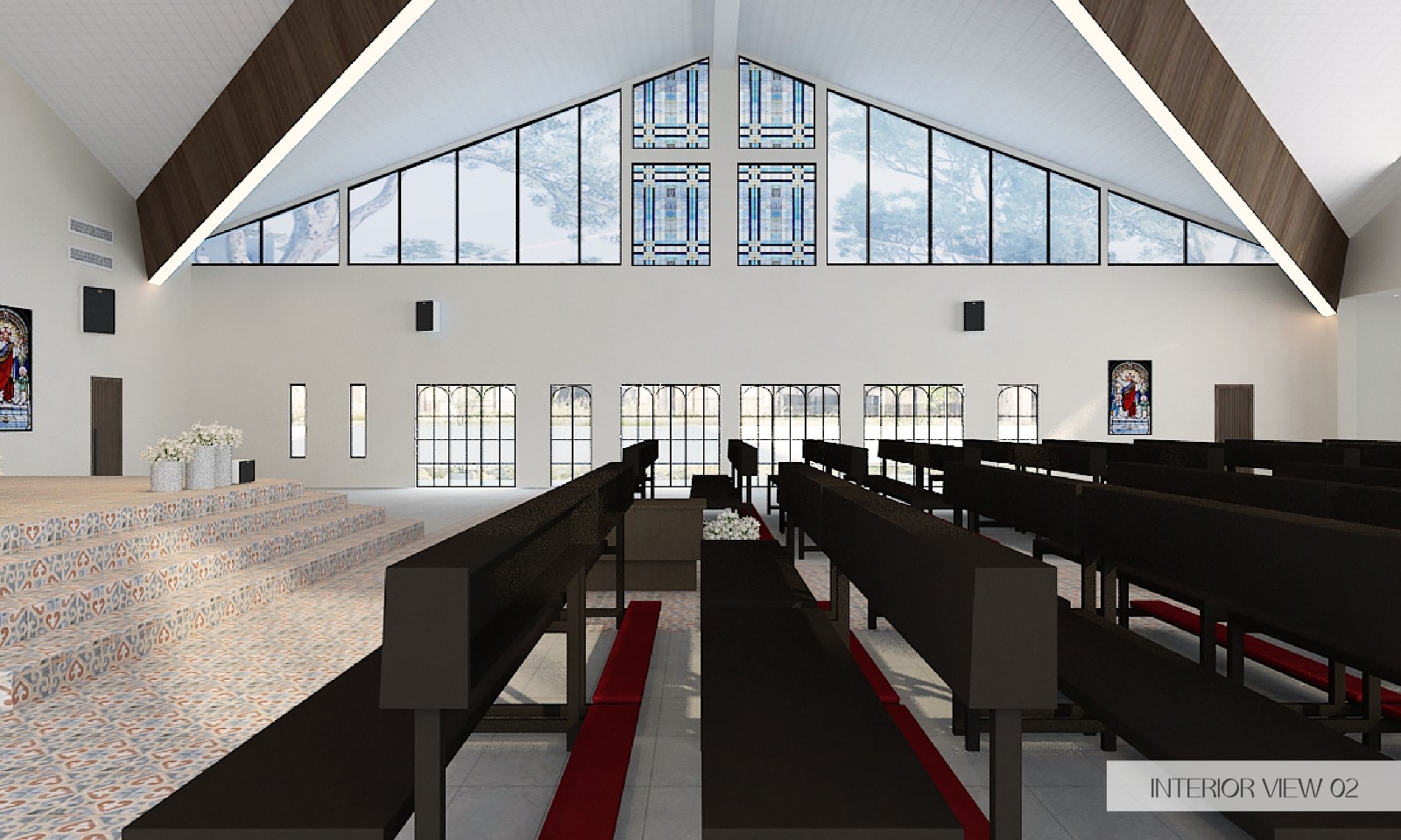 3D Drawing - Johor Bahru (Cathedral Of The Sacred Heart Of Jesus, Johor Bahru)