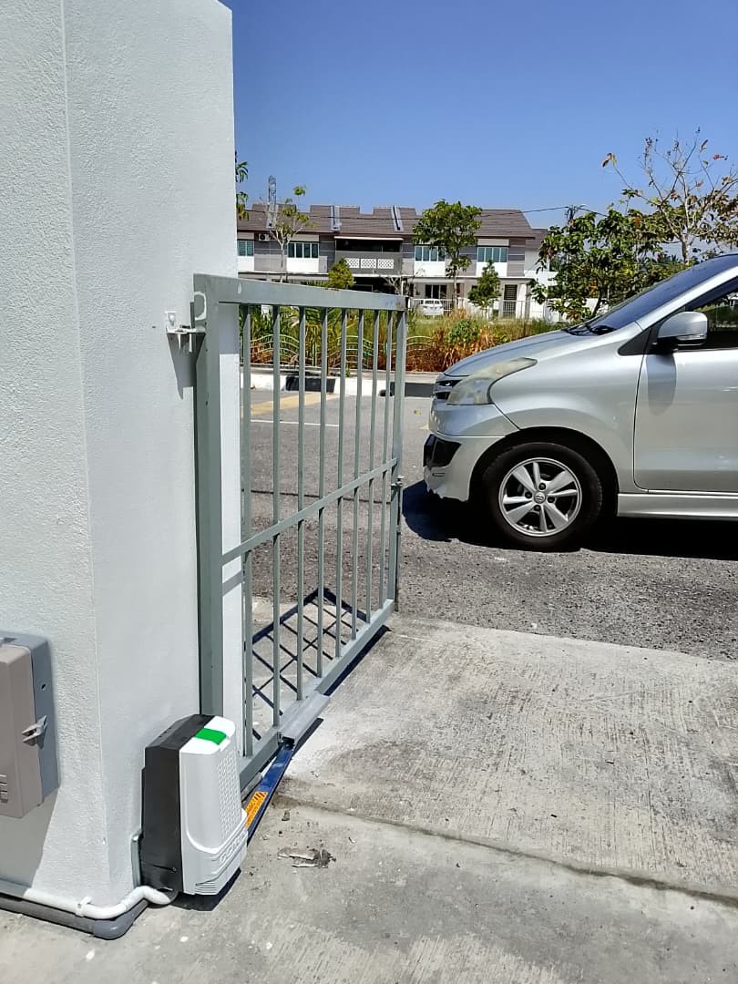 Autogate Taman Tasek Gelugor Utama Dcmoto Gfm925 Auto Gate 