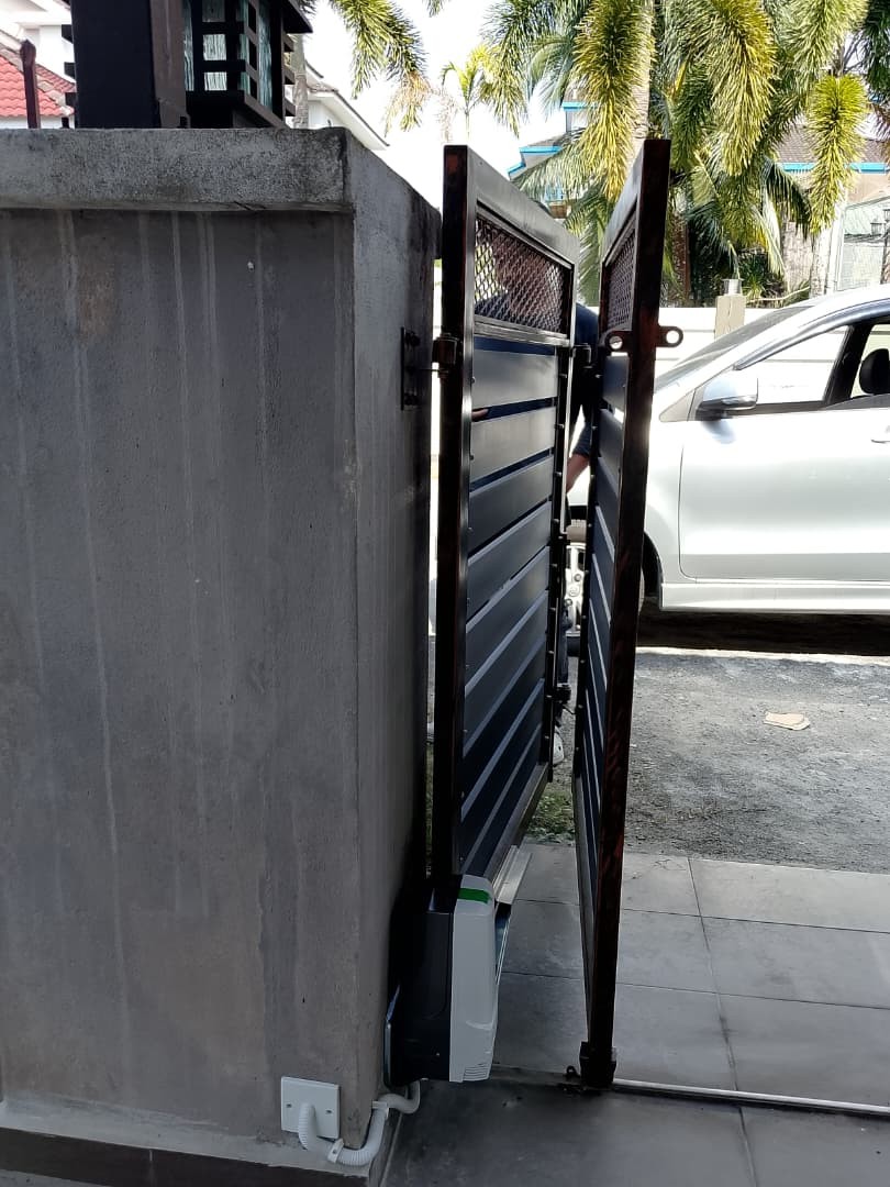 Autogate Bukit Awi Kulim Dcmoto Gfm925 Auto Gate 