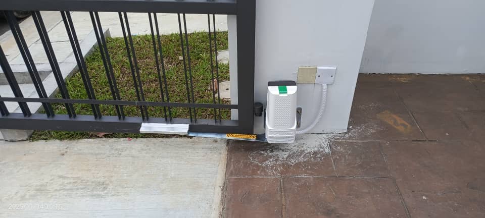 Autogate Taman Rinting Masai Dcmoto Gfm925 Auto Gate 