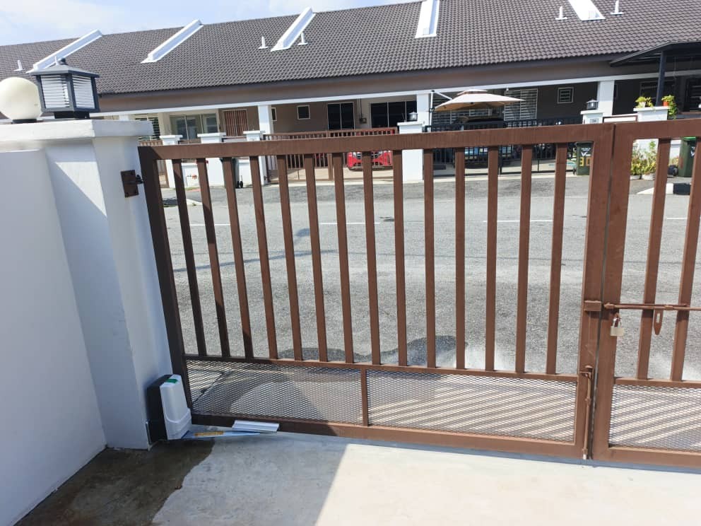 Autogate Permaipura Riang 3 Taman Permaipura Bedong Sungai Petani Dcmoto Gfm925 Auto Gate 