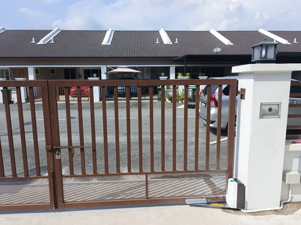 Autogate Permaipura Riang 3 Taman Permaipura Bedong Sungai Petani Dcmoto Gfm925 Auto Gate 