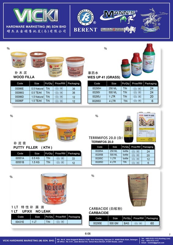 VICKI CATALOG-CUSTOMER