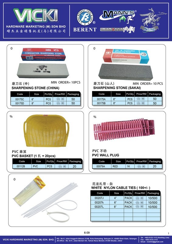 VICKI CATALOG-CUSTOMER