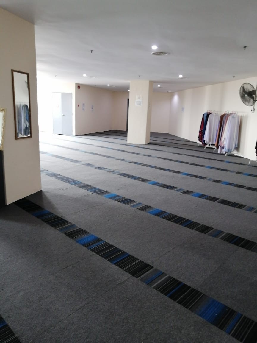 Supply & Install Carpet @Surau Kasmuncak Holding IDCC