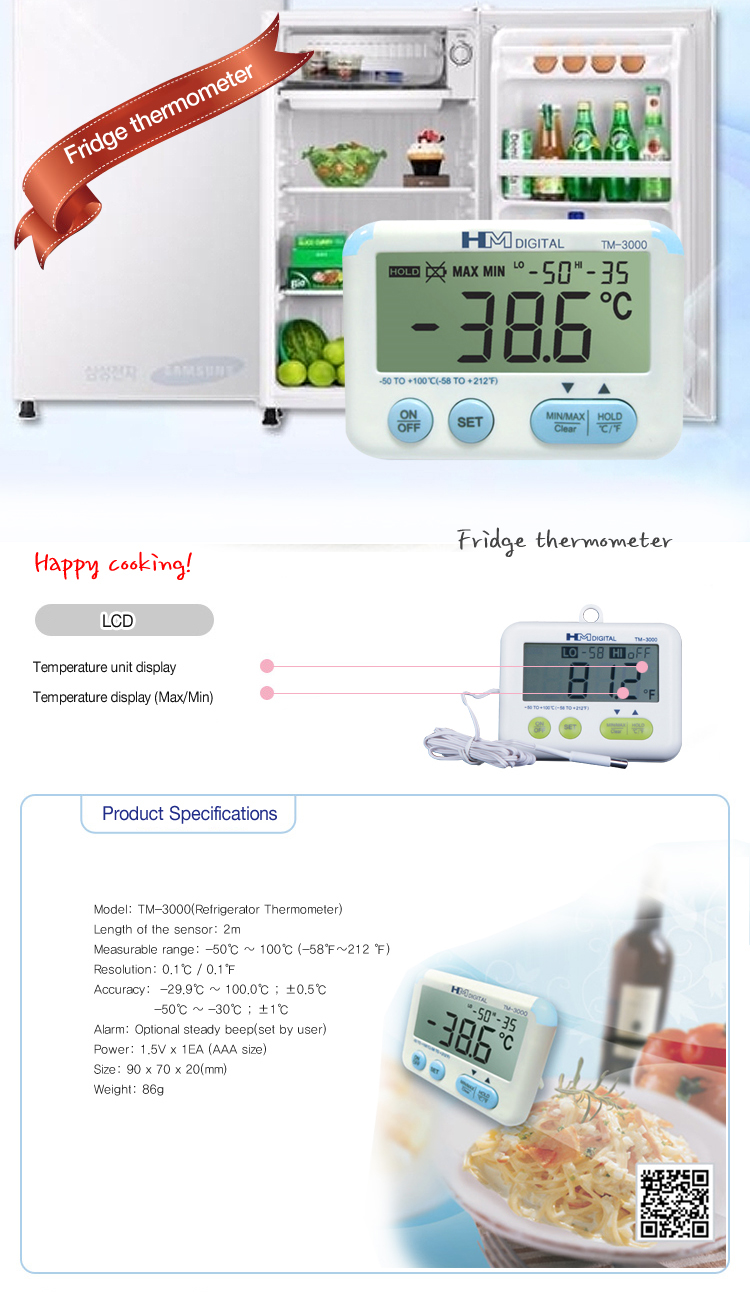 Min-Max Digital Thermometer Model 308-3 – FC-BIOS SDN BHD