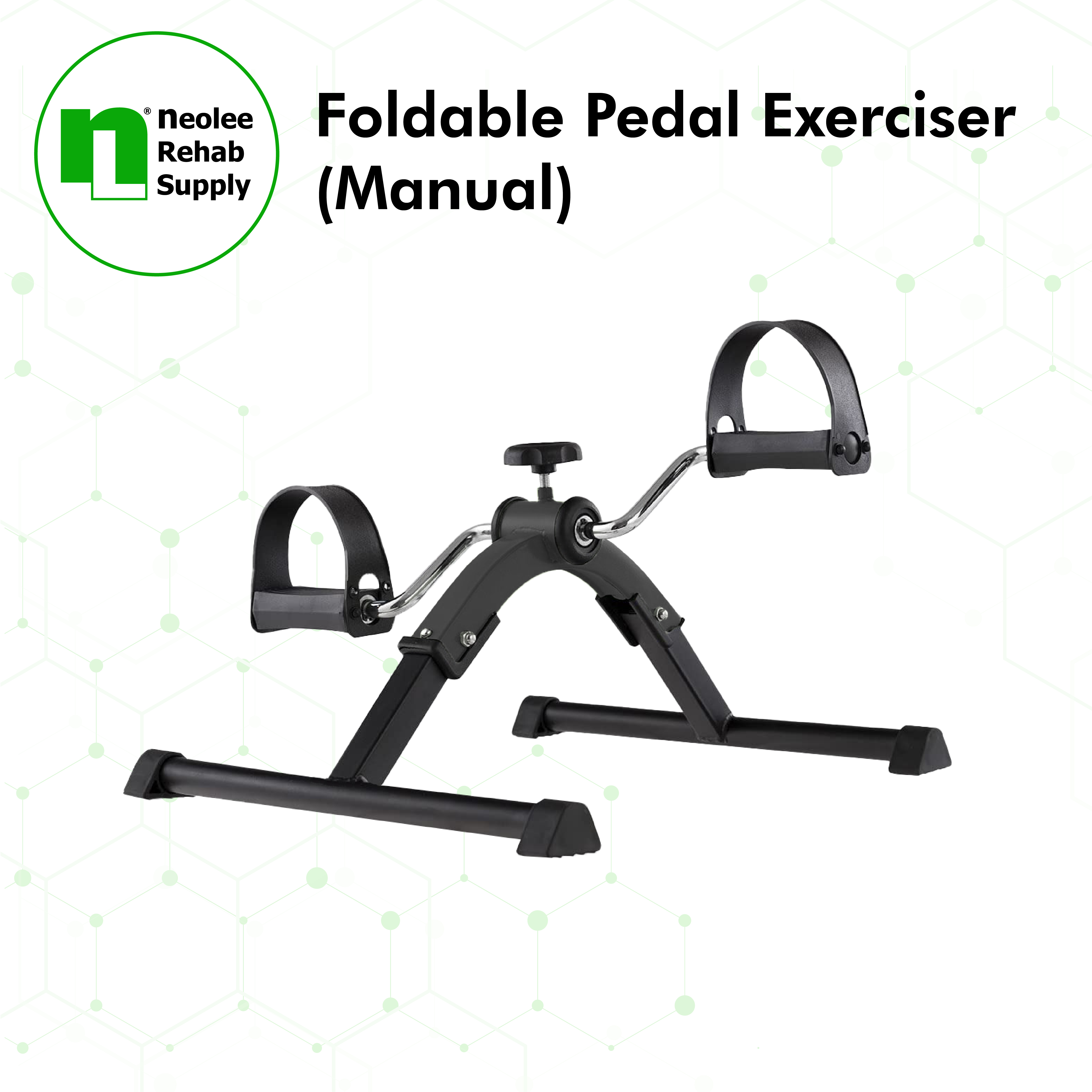 Leg Exercise Pedal Bike Home Workout Physical Therapy Gym Folding