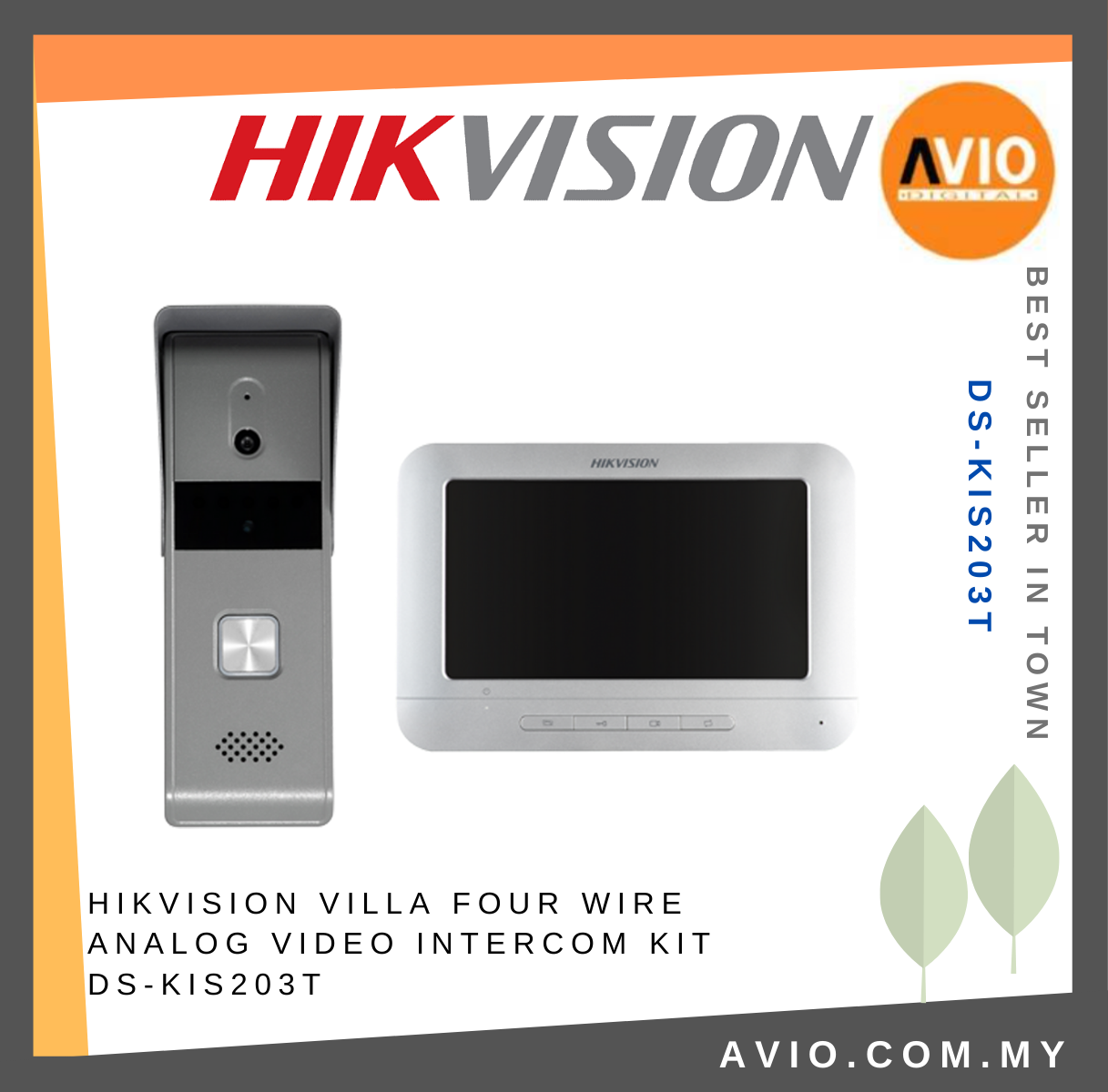 Video Portero Hikvision DS-KIS203 