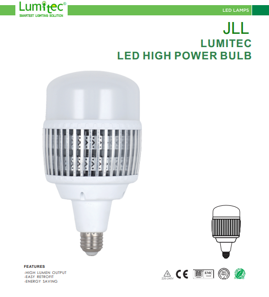 LUMITEC LED HIGH POWER BULB 6500K [100W/150W]. LED HIGHBAY BULB REPLACEMENT  FOR METAL HALIDE 250W & 400W Kuala Lumpur (KL), Selangor, Malaysia  Supplier, Supply, Supplies, Distributor | JLL Electrical Sdn Bhd