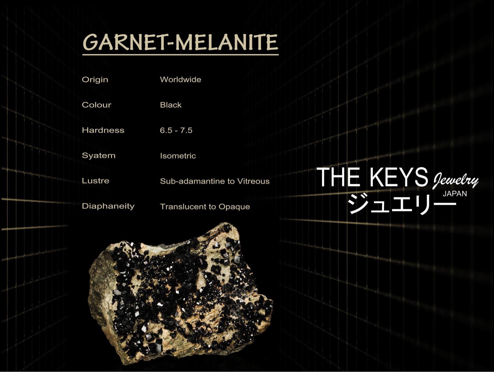 Melanite Gemstone: Properties, Meanings, Value & More