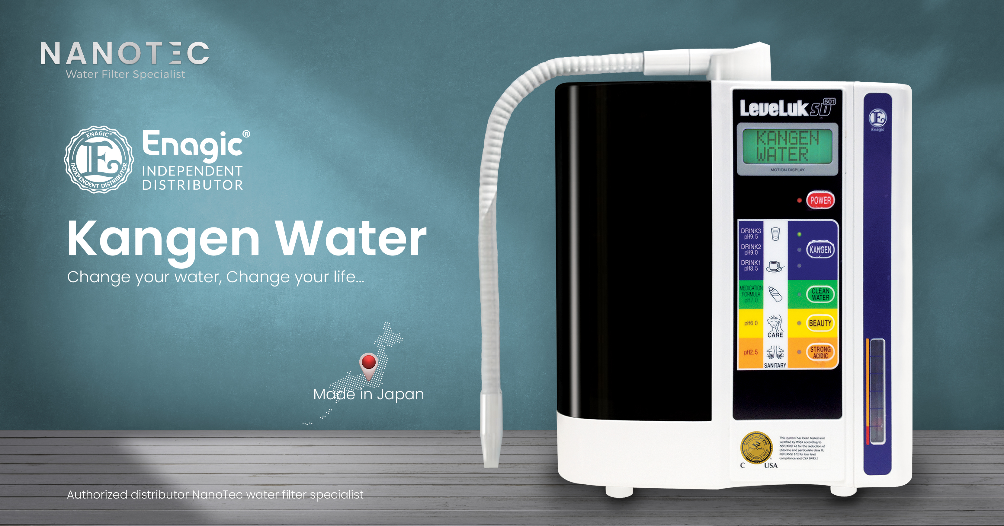 Kangen Water Alkaline Water Ionizer - Leveluk SD501 Enagic Kangen Water  Ionizer / Kangen Water Filter Selangor, Malaysia, Kuala Lumpur (KL),  Puchong Supplier, Suppliers, Supply, Supplies | Nano Alkaline Specialist