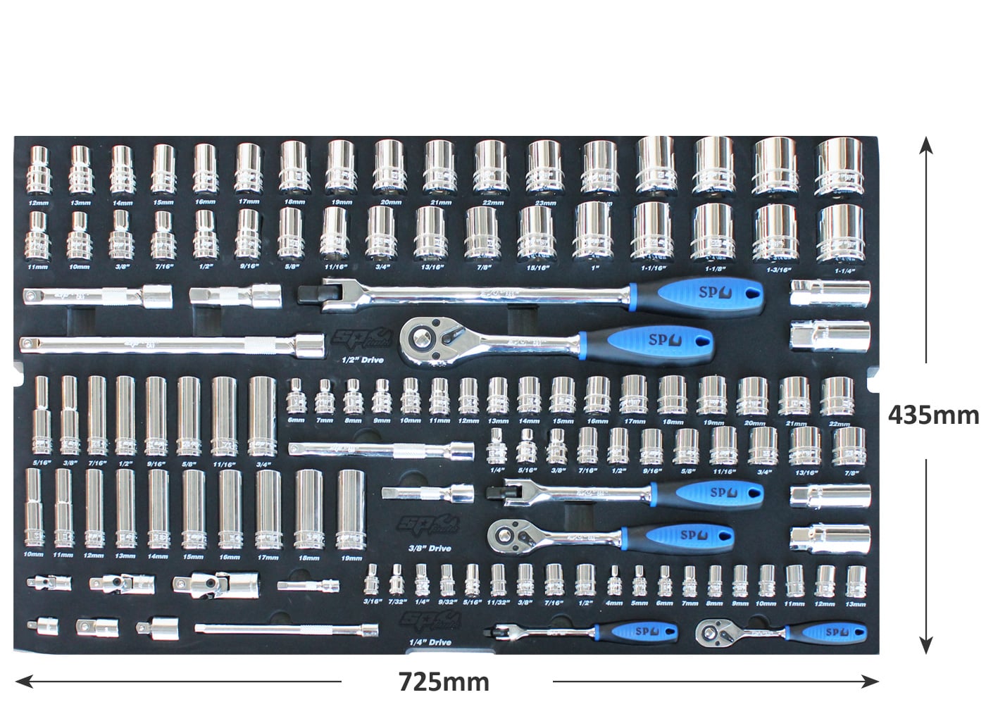 foam insert for socket set