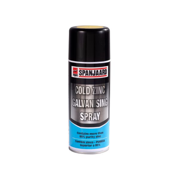 Premium cold galvanizing spray for effective rust and corrosion prevention on iron and steel