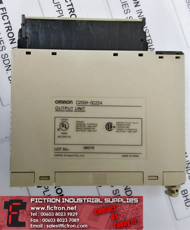 C200H-0C224 C200H0C224 OMRON OUTPUT UNIT Supply Repair Malaysia Singapore Indonesia USA Portugal