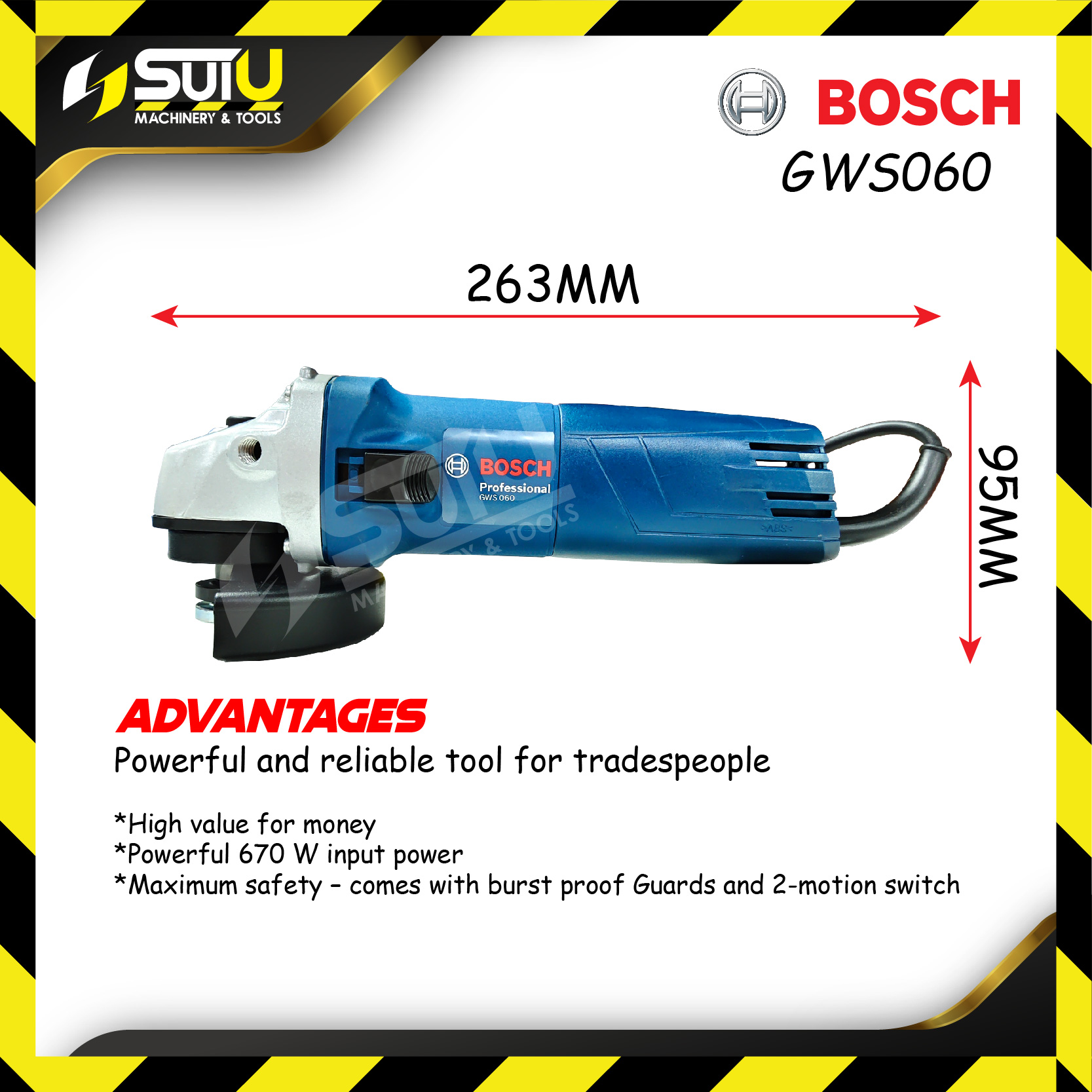 GWS 060 Angle Grinder