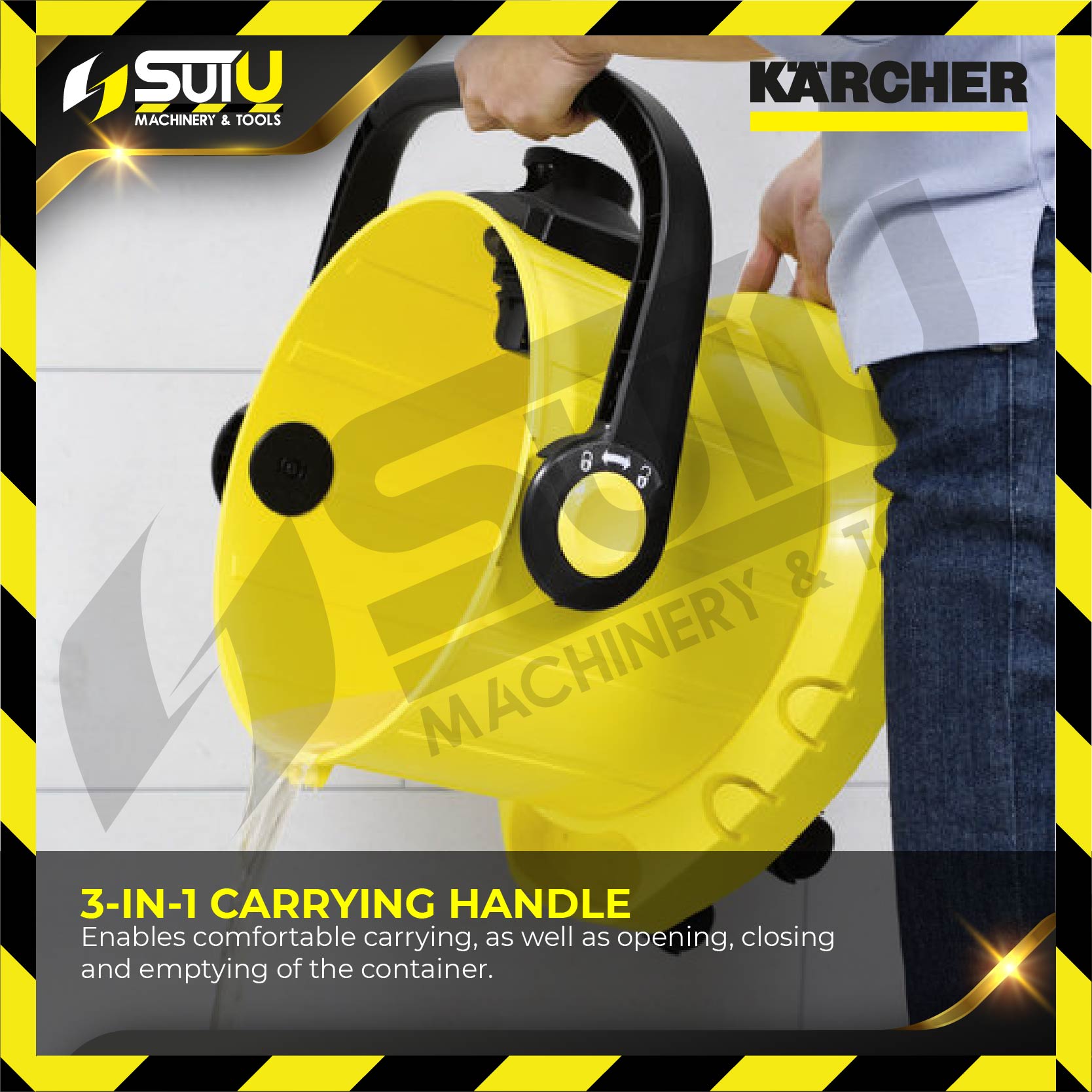 Karcher SE 4001 1.081-130.0 Vaccum Cleaner For Hard Floor And Carpet 220  Volts