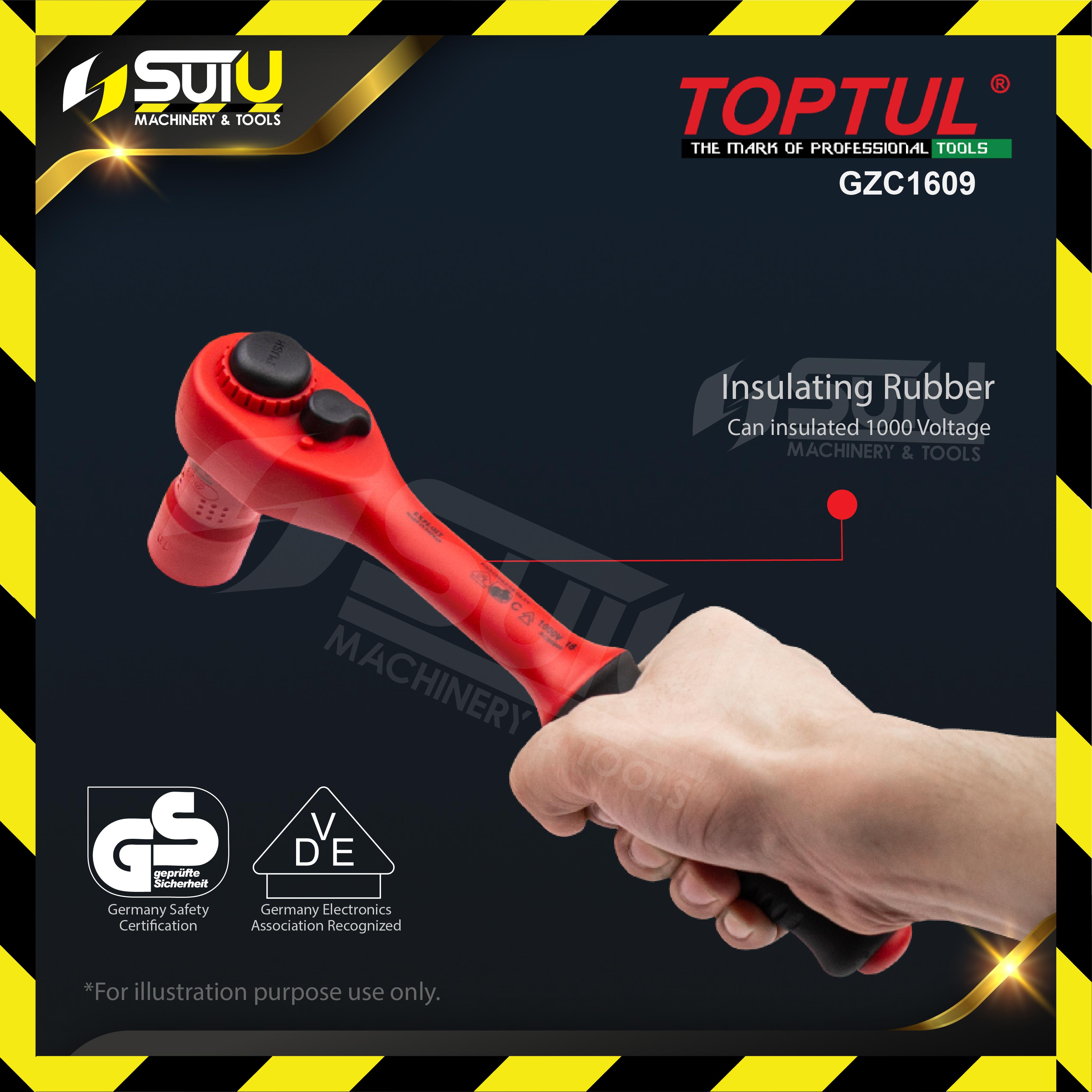 High Pressure Plastic Oil Can - TOPTUL The Mark of Professional Tools