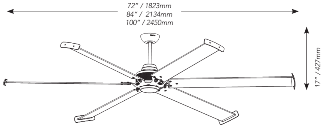 Nsb Mega Dc Mb Bk 72 Nsb Ceiling Fan Ceiling Fan Selangor