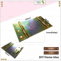 T Rex DIY Double Butt Hinge / Furniture Hinge (Rainbow)