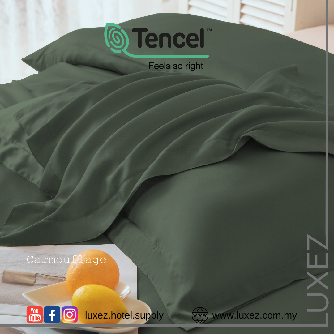 Tencel cooling bed sheet cadar sejuk cadar mewah licin silky smooth