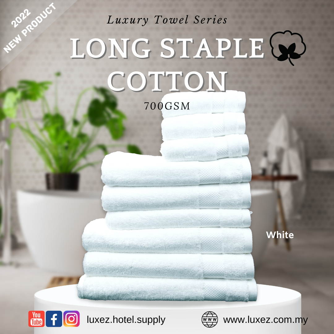 Luxez luxury hotel towel 700gsm
