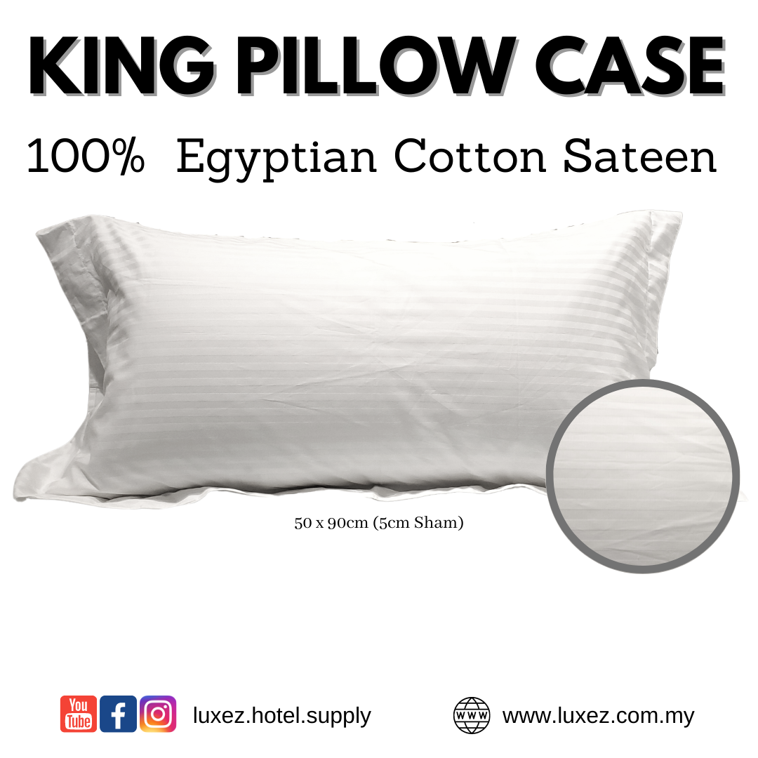 luxez king size pillow case