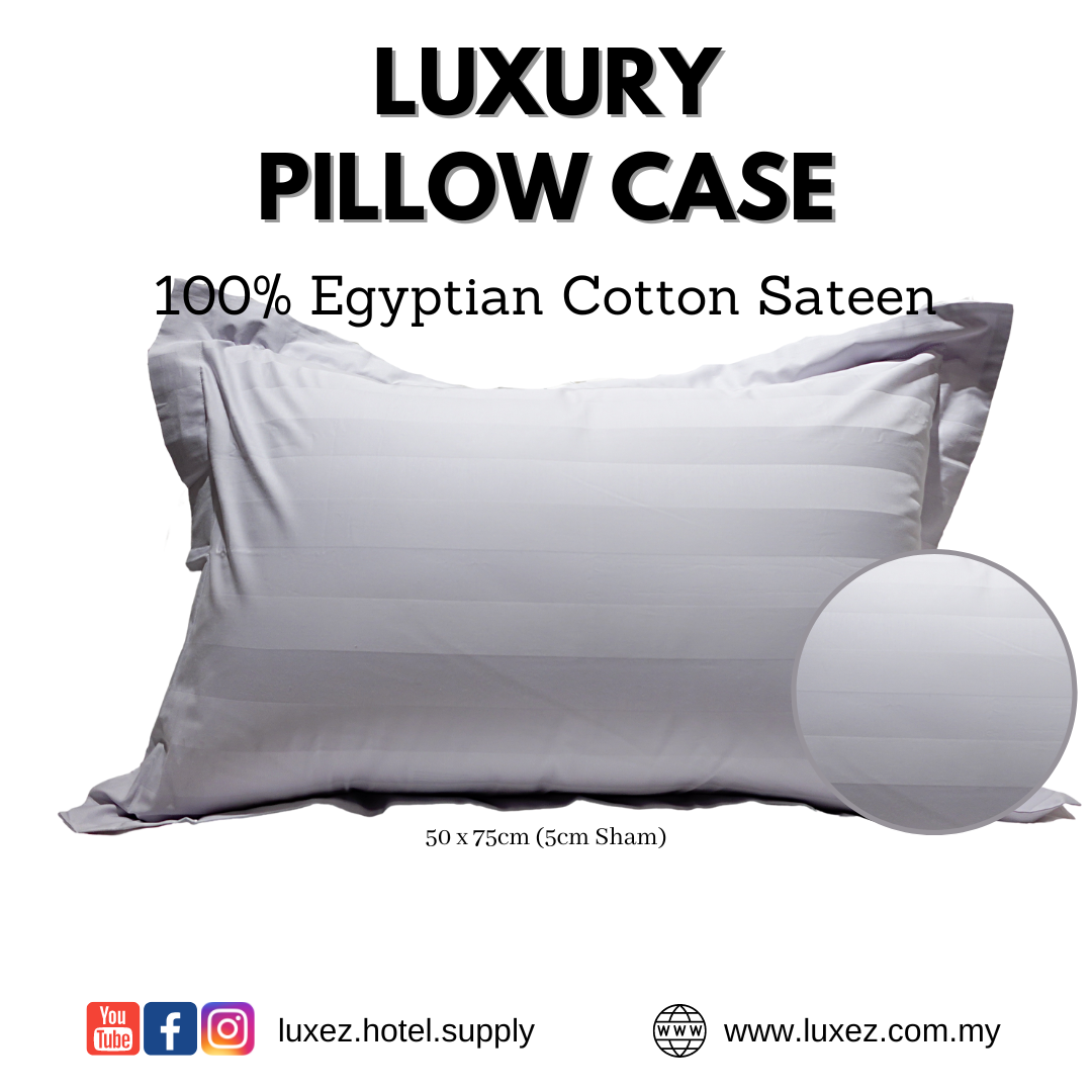 Luxez Luxury Pillow Case Egyptian Cotton Tencel