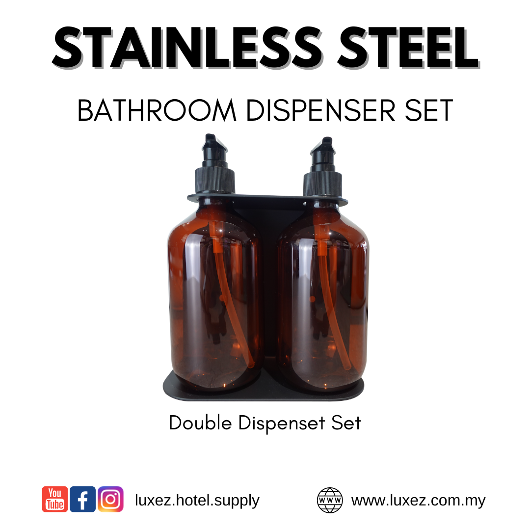 hotel bathroom stainless steel wall mount dispenser