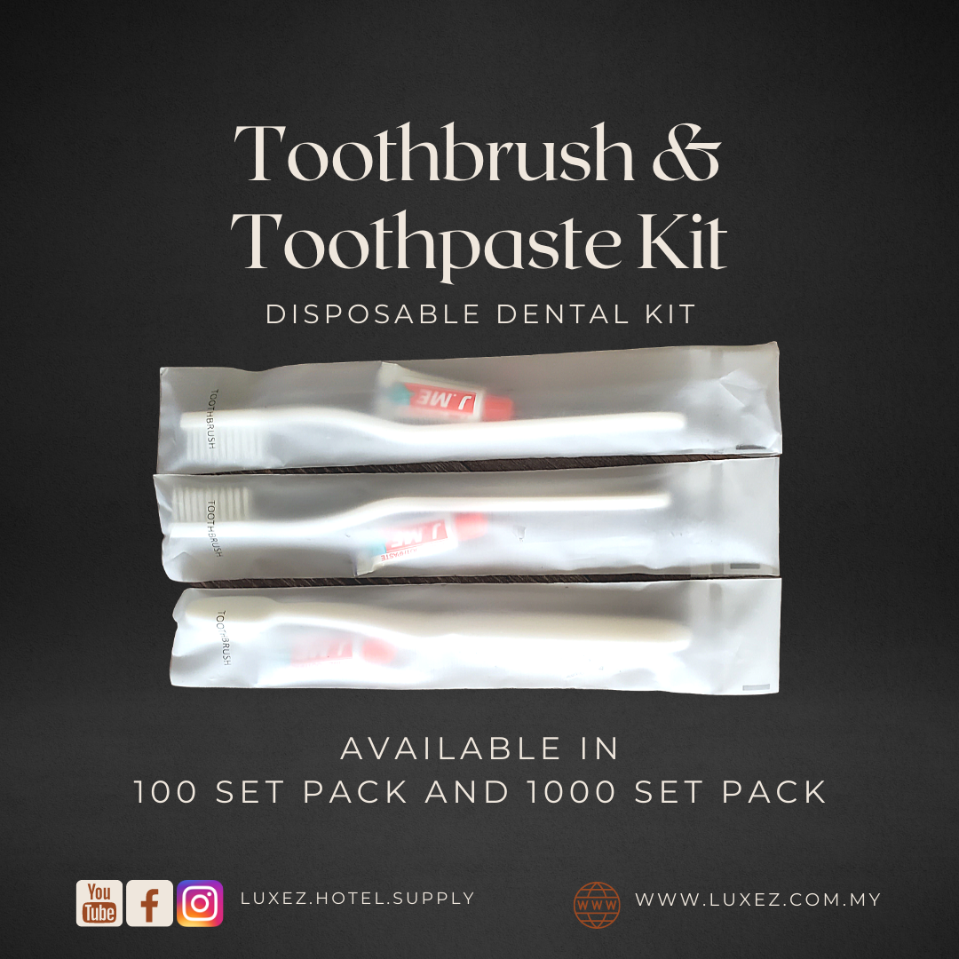 Hotel Dental Kit Toothbrush Toothpaste Set