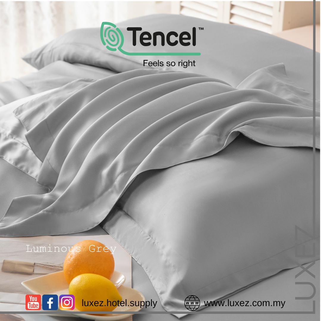 Tencel cooling bed sheet cadar sejuk cadar mewah licin silky smooth