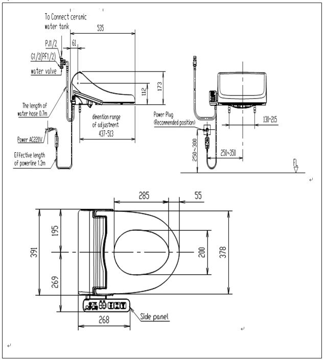 Pristine E-Bidet Full Function CEAS7SL1 Bidets, Bidet Toilet Seats, &amp; Bidet  Faucets American Standard Malaysia, Selangor, Klang, Kuala Lumpur (KL)  Supplier, Suppliers, Supply, Supplies | LTL Corporation Sdn Bhd