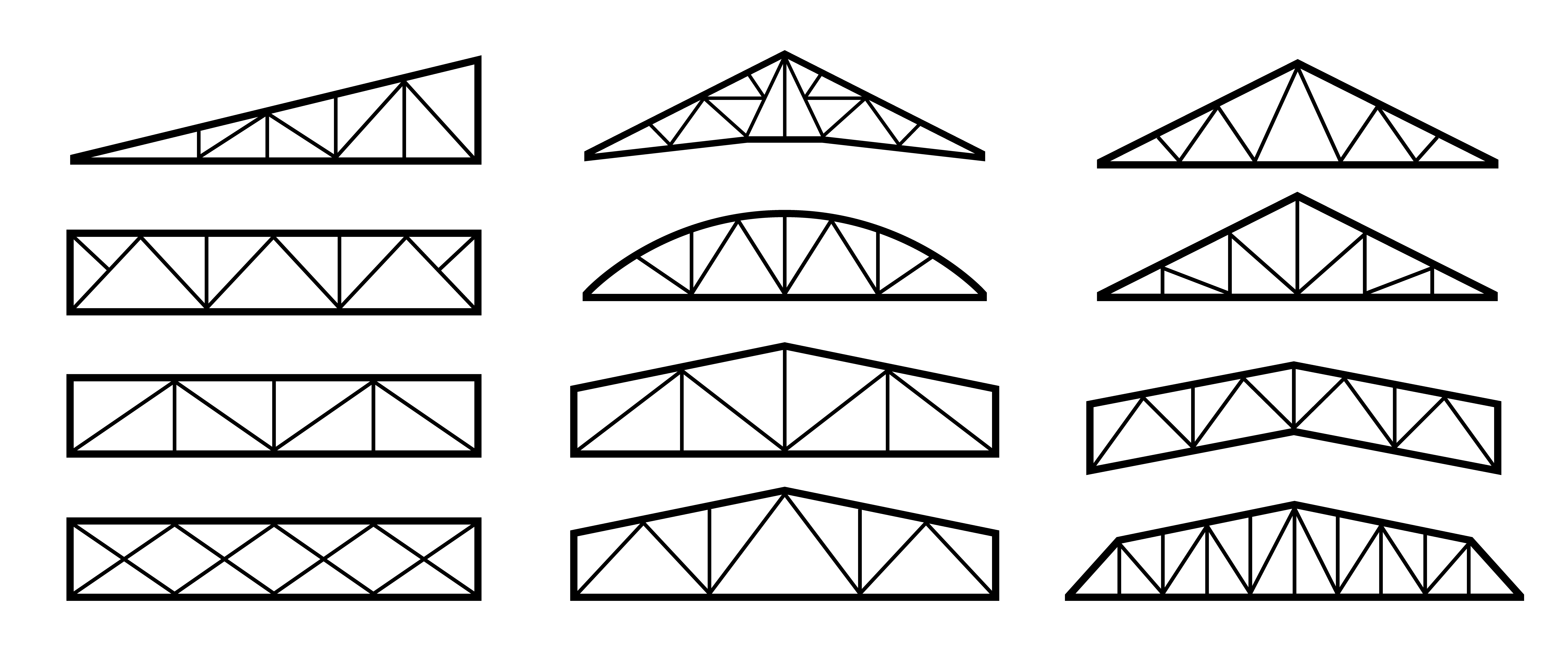 10 Common Types Of Roof Trusses