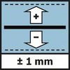 Tolerance 1 mm Measuring accuracy of ± 1 mm,Icon