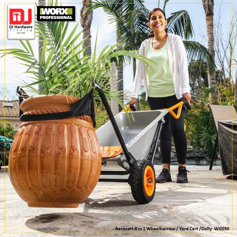 WORX WG050 Aerocart 8-in-1 Yard Cart / Wheelbarrow / Dolly - AliExpress