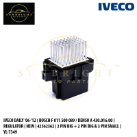 RESIVE06 - IVECO DAILY '06-'12 ( BOSCH F 011 500 089 / DENSO A 430.016.00 ) REGULATOR ( NEW ) 42562362 ( 2 PIN BIG + 2 PIN BIG & 3 PIN SMALL ) YL-7349