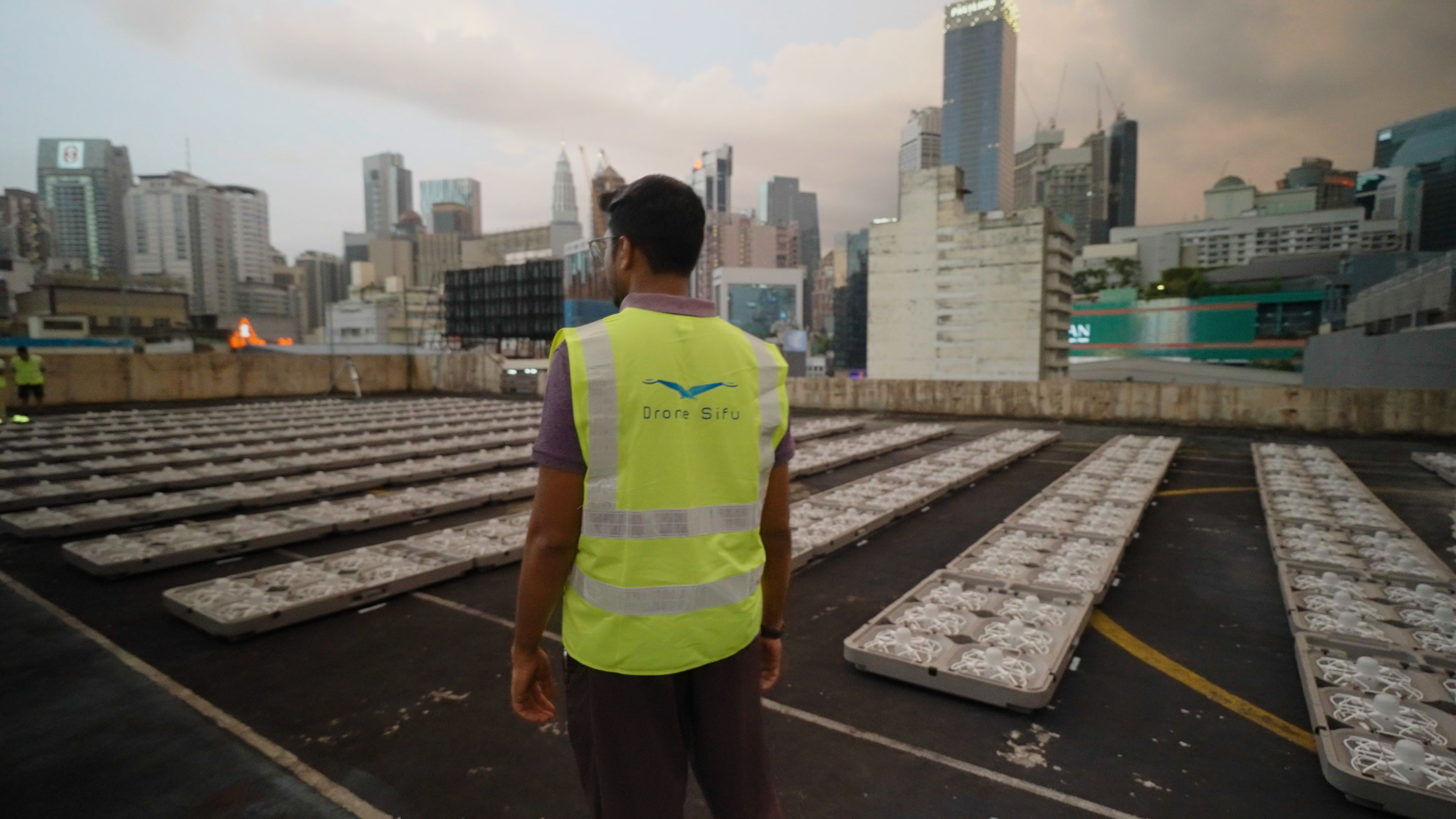 Behind the scenes of Masters of the Universe Global Drone Show Malaysia