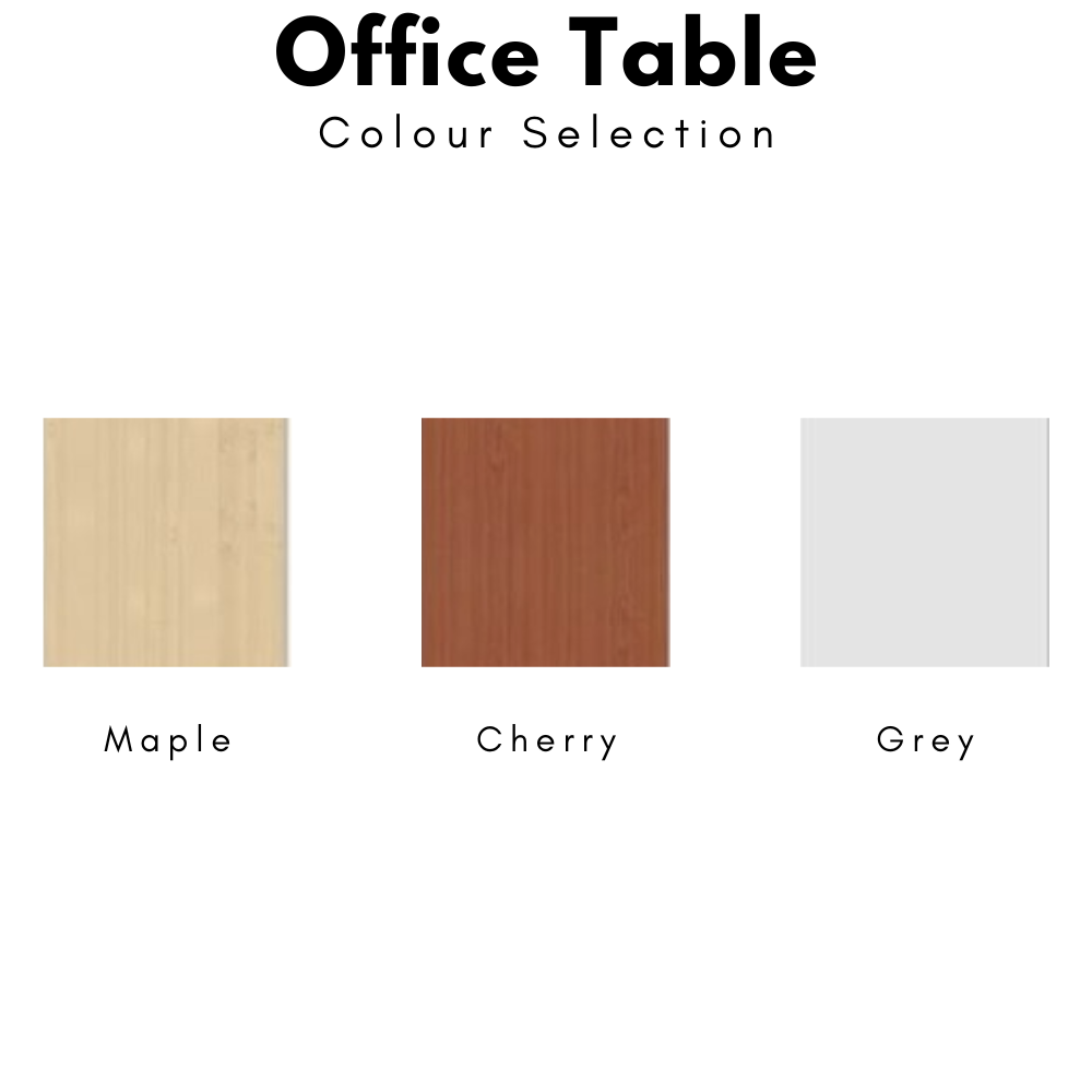 Standard Office Table Colour Selection