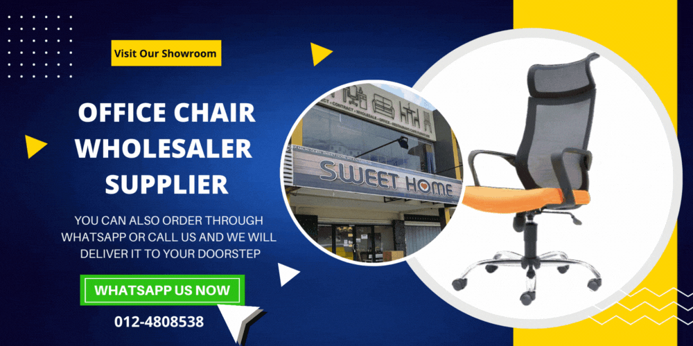 REAL VISITOR MESH OFFICE CHAIR - bukit jelutong
