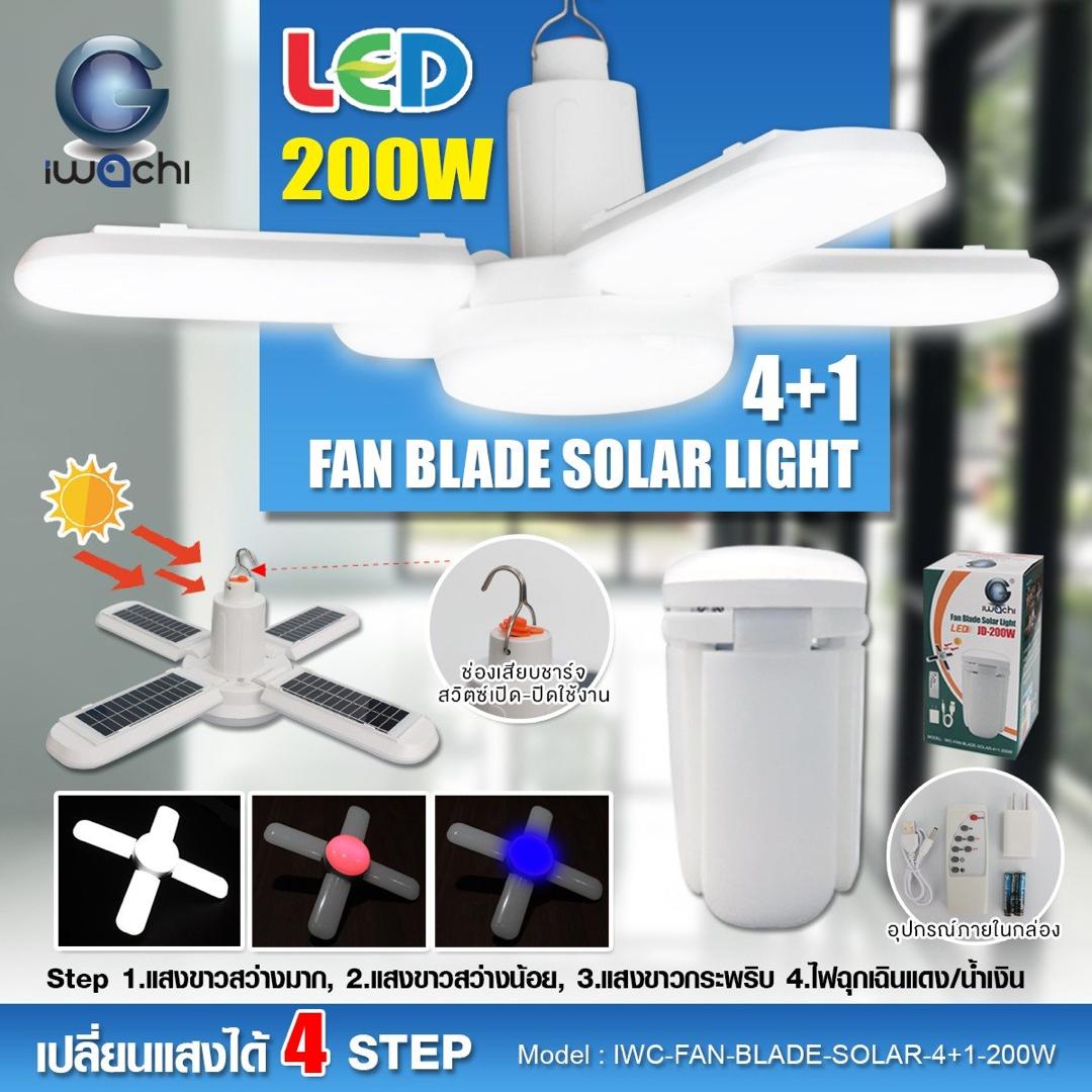 sun fan blade led bulb