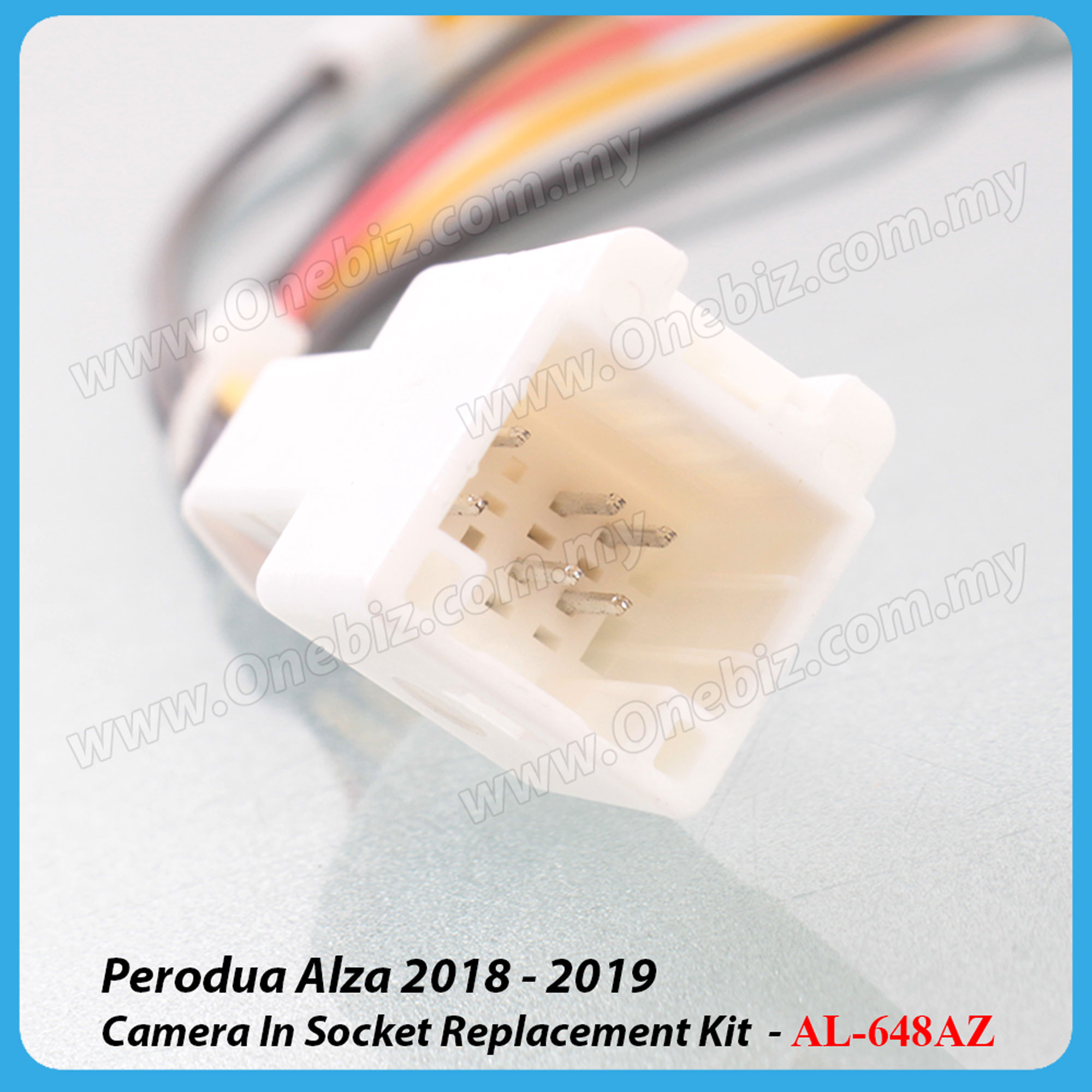 Socket Camera In - PERODUA ALZA 2018 - 2019 Replacement Kit - AL-648AZ  Installation Kits & Wire Harness Selangor, Malaysia, Kuala Lumpur (KL),  Seri Kembangan Supplier, Suppliers, Supply, Supplies