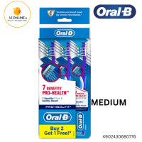 Oral-B Pro Health 7 Benefits Medium Manual Toothbrush (3 Pcs) *0776