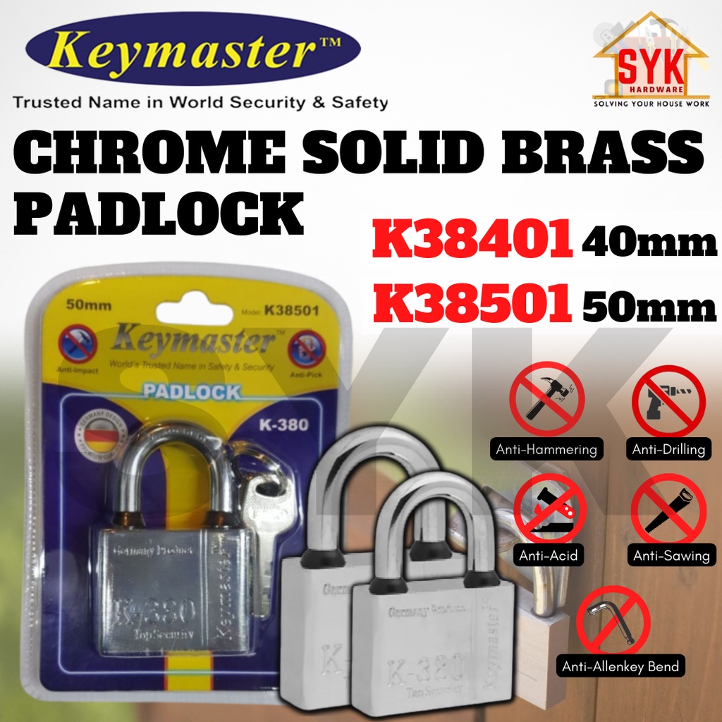 Security Padlock/Silver Lock/Mangga Kunci