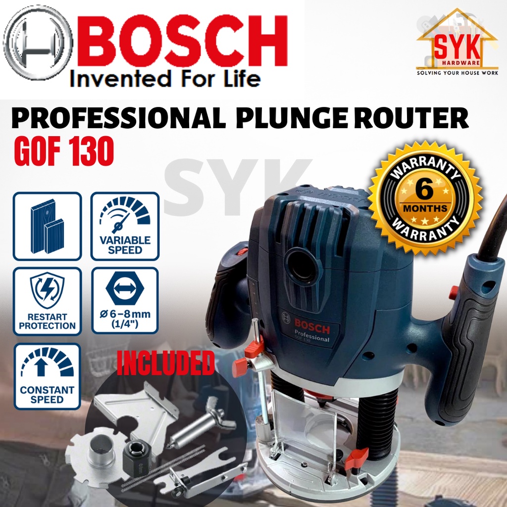Défonceuse Bosch Professional 1300W - GOF130
