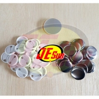 32mm Button Badge Safety Pin Material (100pcs/pkt ) 32mm Pin-Back Badge Material DIY Badge Kosong