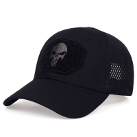 KakiCamo Punisher Velcro Baseball Cap