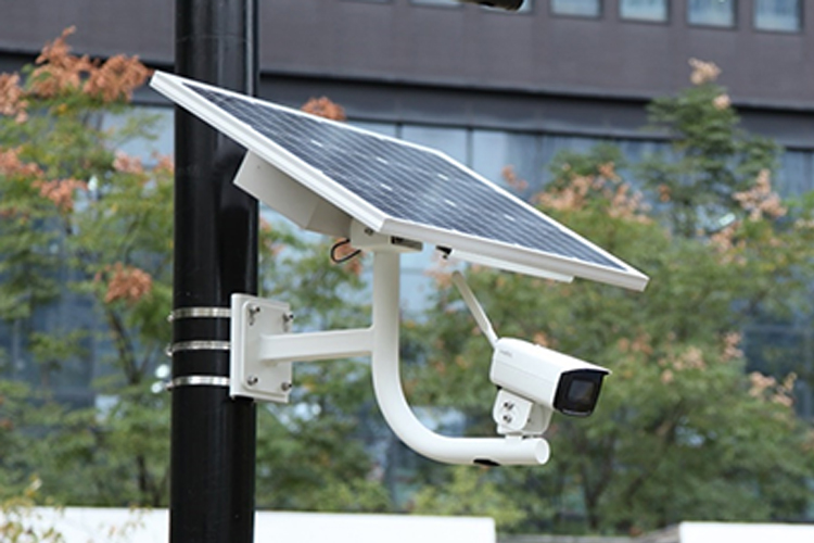Solar-Powered CCTV System