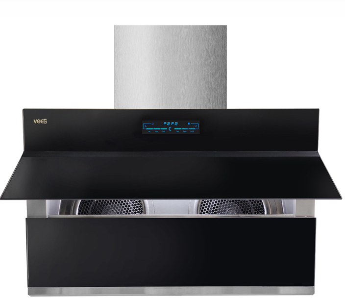  Vees Twin Motor Cooker Hood Slanted Hood 1600m³/h (DH309AC)